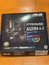 Asus PRIME A520M-A II AM4 microATX AMD DDR4 Motherboard NEW picture