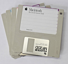 Macintosh System 1-6 Install Startup Boot Floppy Disk Disc Set (Used Media) picture