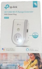 TP-LINK AC1200 Wifi Range Extender with Smart Plug - White (RE370K) picture