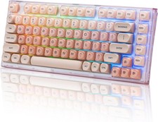 Womier Klymra X75 75% RGB Mechanical Keyboard – Wired & Wireless (BT + RF) picture