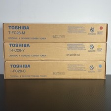 Toshiba T-FC28-C / T-FC28-Y / T-FC28-M Lot of 3 For 2330C 3530C NEW picture