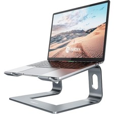 All-Aluminum Laptop Stand for Desk, Ergonomic Detachable Ventilated Cooling picture