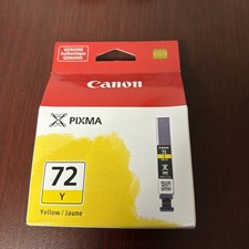 Genuine Canon PGI-72Y Yellow Ink Tank PIXMA PRO-10 PRO-10S New Sealed picture