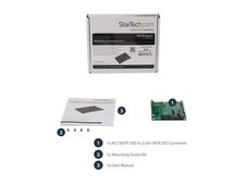 Startech SAT32M225 M.2 SSD to 2.5in SATA Adapter 6Gbps picture