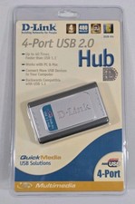 D-Link DUB-H4 4-Port USB 2.0 Hub Expansion Hub NEW in Package picture