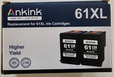 Ankink (One) 61XL Replacement for 61XL Ink Cartridges Black Expiry Date  09-2025 picture
