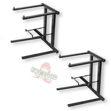 (2x BUNDLE) DJ Booth Laptop Stand by FAT TOAD | Sub-Tray Shelf Rack iPad Tablets picture
