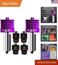 2PK MPVD Hotend 0.4mm for Bambu Lab X2D/P2S H2/A1 Series Nozzle Upgrade Nano-... picture