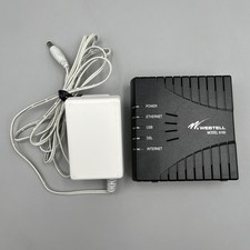 Westell Model DSL2+ Router 6100 E90-610015-06 w/ Power Supply Adapter picture