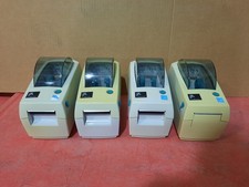 Lot of 4  Zebra LP2824 Plus Thermal Label Printer ALL UNITS POWER ON FOR PARTS picture