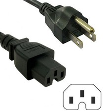 HQRP 10ft AC Power Cord for Cisco 4500 5505 7500 72-0770-01 CAB-9K12A-NA picture