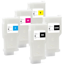 5PC PFI 320 Refillable Ink Cartridge Chip For Canon TM-200 205 300 305 Printers picture