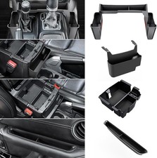 4PCS Upgraded Center Console Organizer for Jeep Wrangler JL JLU 4xe 2018-2026 & picture