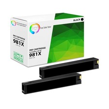 2Pk TCT 981X Black HY L0R12A For HP PageWide 586dn 556dn 556xh 586z Compatible picture