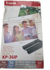 Canon KP-36IP Color Ink Paper 36 Sheets 4x6in CP-100 CP-200 CP-220 CP-300 CP-330 picture