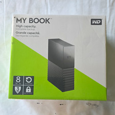 WD My Book 8TB Desktop External HDD USB 3.0 5400RPM PC/Mac Black picture