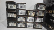 Lot of 14 Genuine Lexmark High Yield Toner Cartridges | C540H1KG C540H1CG C540H1 picture