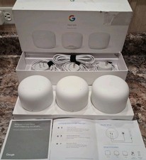 Nest Wifi Router and 2 Points Used Tested A+ condition Original Box Included  picture