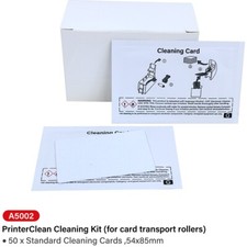 100pcs New Cleaning Kit Compatible for Evolis A5002-Cleang Card CR80  picture