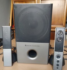 Altec Lansing VS-4121 Home Theater Computer Speaker System w/ Subwoofer WORKS picture