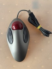 Logitech T-BC21 Trackman Marble Mouse USB Gray Trackball - Tested & Working picture