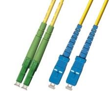2M Singlemode Duplex Fiber Optic Cable 9/125 LC APC SC UPC Patch Cable Network picture