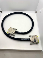 JUMPERZ 3 ft Black DB25 Male to DB25 Male Parallel Cable Screw Lock picture