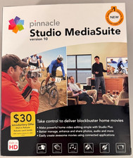 Pinnacle Studio MediaSuite Version 10 - PREOWNED; never used / loaded picture