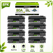 8x CF280A 80A Black Toner Cartridge For HP LaserJet Pro 400 M401dw  M401d M401a picture