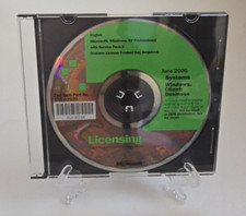 Windows XP Pro SP2 Service Pack 2  Rare Subscription Disc - Beautiful picture