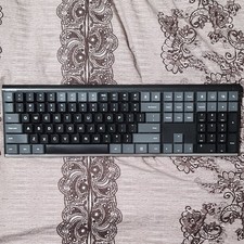 Arteck GW28-3 Membrane Wireless Keyboard Tactile Switches Sta Black/Gray picture