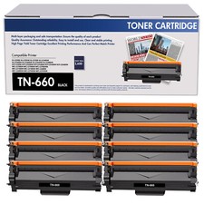 8PK HY TN660 Toner Cartridge For Brother TN630 MFC-L2700DW HL-L2300D DCP-L2540DW picture