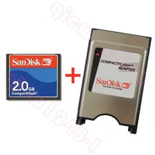2.0GB CNC CF Compact Flash card+CF-PCMCIA Adapter  For CNC ATA PC Adapter FANUC picture