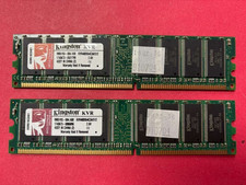 🌷Kingston 1GB (2X512MB) RAM MEMORY KVR400X64C3A/512 picture