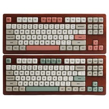 142 PCS Retro 9009 MA Profile Keycaps PBT Dye Sub Fits 60/65/75 Percent MX picture