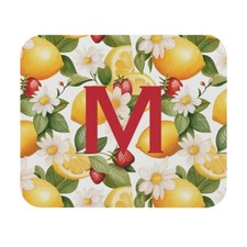 The Evelyn Strawberry Lemonade Print Mouse Pad Personalized or Monogram picture