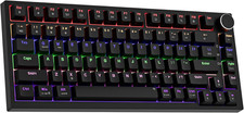 GM326 75% Percent Mechanical Keyboard,Wired Mini Backlit Hot Swappable picture