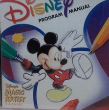 CD ROM  Disney Program Manual - Disney's Magic Artist Classic #37 picture