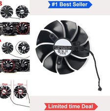 GPU Fan 85mm 12V 0.55A 4Pin Screw Pitch 42mm Replacement for Desktop RTX 2080 Ti picture
