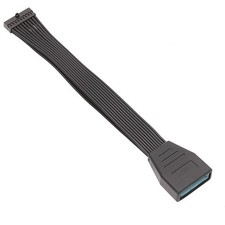 Low Profile USB 3.0 Internal 19/20 Pin Header Extender Motherboard Adapter picture