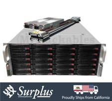4U 36 Bay TRUNAS ZFS SAS3 Storage Server Xeon 28 Core 64GB DDR4 2x 1280W PCI-E A picture