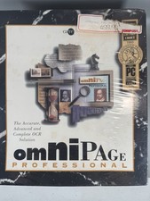 Vintage 1994 OmniPage Professional 5.0 OCR Software New Sealed Caere PC А picture