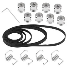21PCS/Set GT2 Timing Belt Pulley Include 8pcs Mix Timing Belt 6 mm Width, 8pc... picture