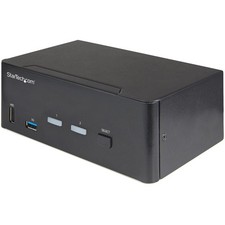 StarTech 2 Port Dual Monitor HDMI KVM Switch, 4K 60Hz HDMI 2.0 UHD HDR, 2 Port picture
