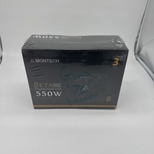 MONTECH BETA 2 550W ATX 80+ Bronze PSU Black 24-Pin 6+2 PCIe SATA picture