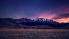 Landscape mountains sky Custom Gaming Mat Desk picture