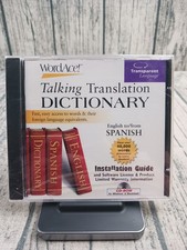 Transparent Language Word Ace Talking Translation Dictionary CD-ROM Windows And picture