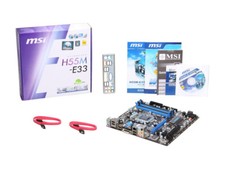 MSI H55M-E33 MS-7636 Socket 1156 Intel H55 HDMI mATX Motherboard picture