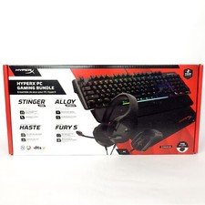 HyperX PC Gaming Bundle with Keyboard, Mouse, Mouse Pad & Headphones picture