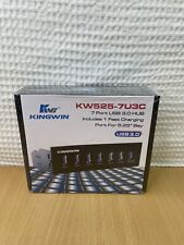 Kingwin KW525-7U3C 7-Port USB 3.0 Hub with 1 x Fast Charging Port Brand New picture